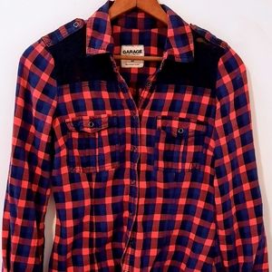 Garage, s, flannel, lace shoulders!